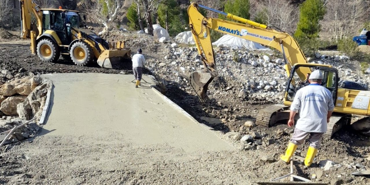 Kırkkavak’ta Tarım Alanlarına Ulaşım Kolaylaştı
