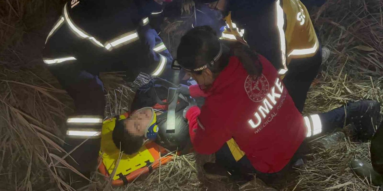 Aksaray’da Tüm Ekipler Seferber Oldu: Kayıp Genç Donmak Üzereyken Kanalda Baygın Bulundu