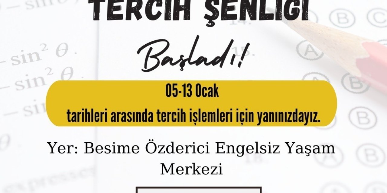 Engel Tanımayan Büyükşehir’den E-kpss Tercih Şenliği