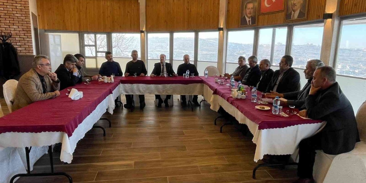 Başkan Özdoğan, Muhtarlarla Bir Araya Geldi