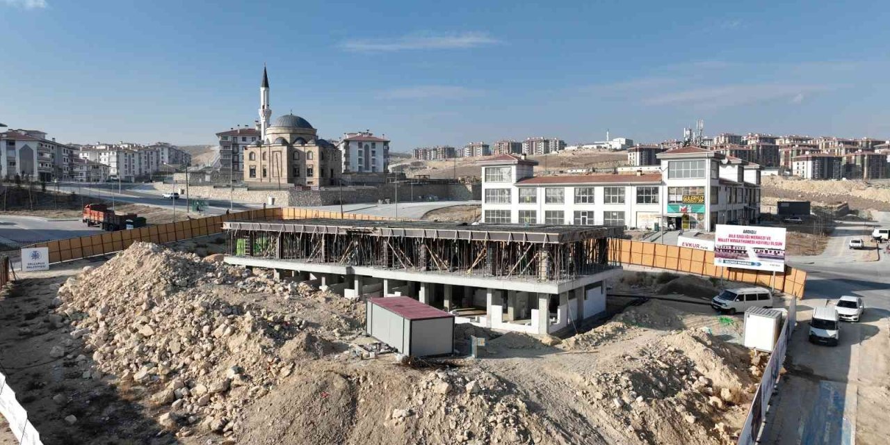 Ardıçlı Sağlık Ve Sosyal Tesisi’nin Yapımı Sürüyor