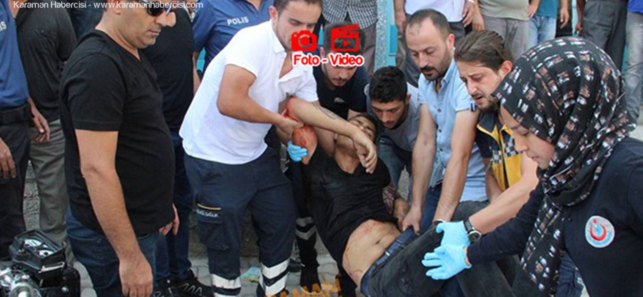 Karaman’da Sokak Ortasında Silahlı Saldırı