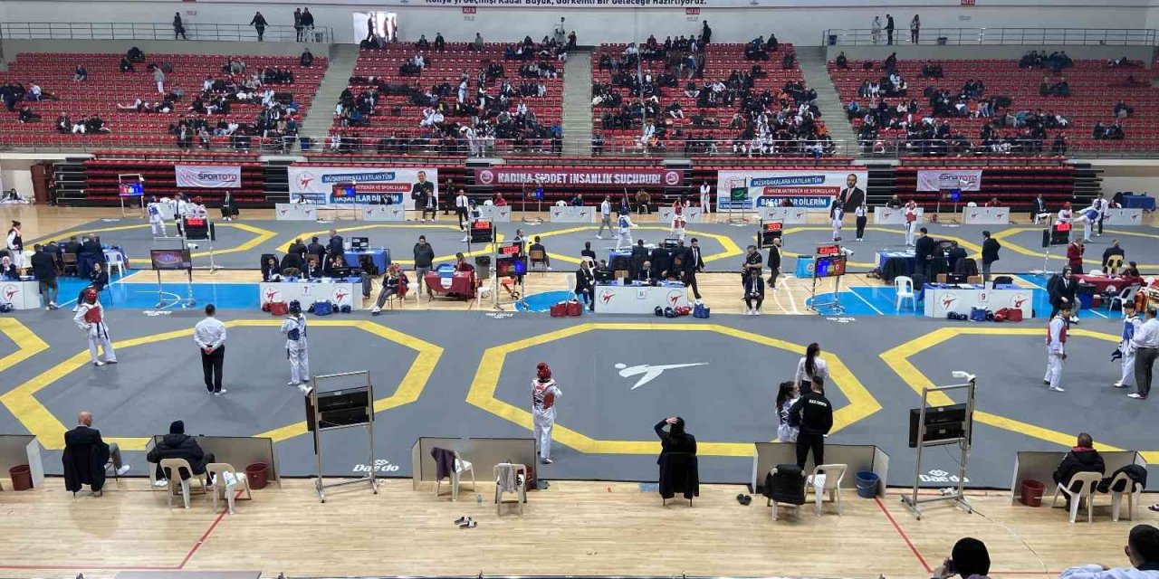 Büyükler Türkiye Tekvando Şampiyonası Konya’da Başladı