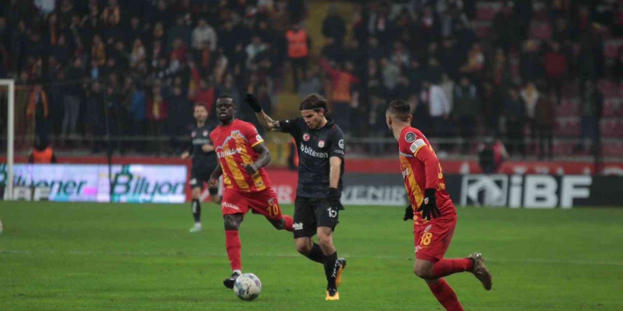 Spor Toto Süper Lig: Kayserispor: 4 - Sivasspor: 1 (maç Sonucu)