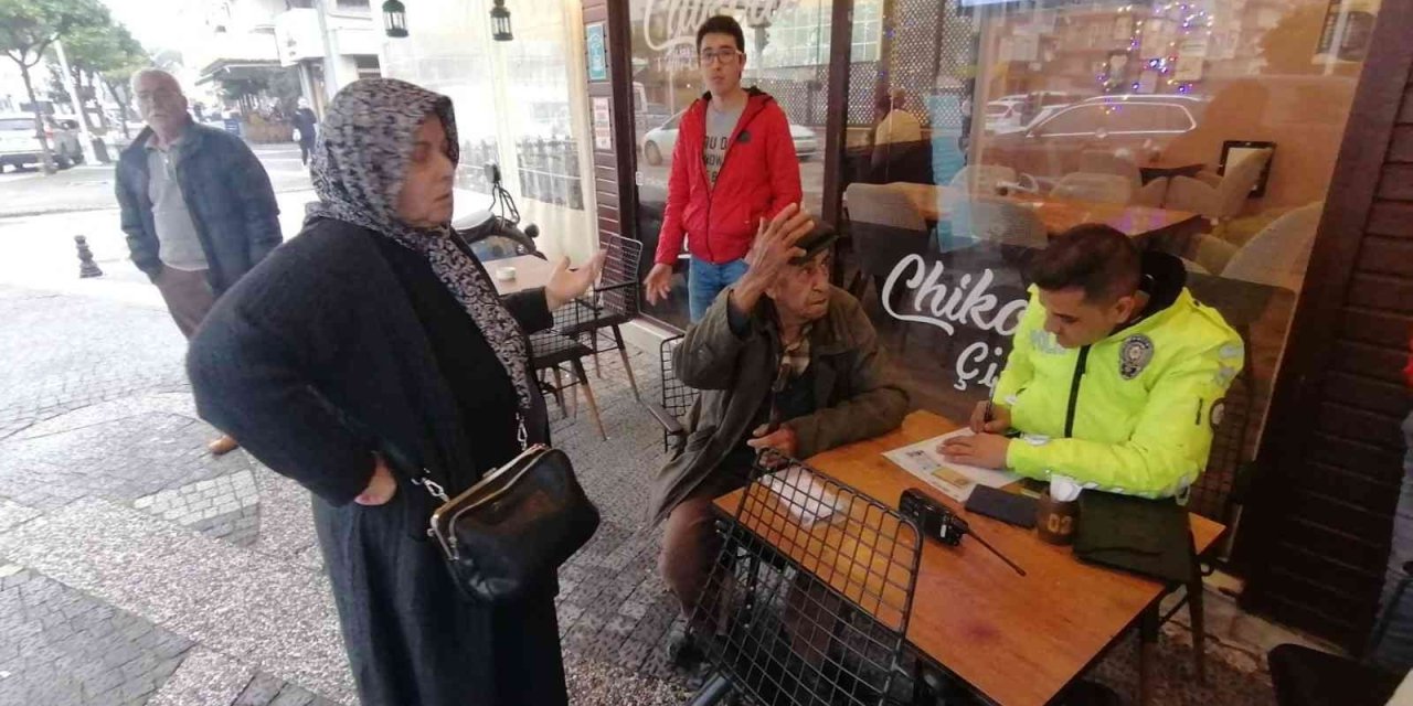 Antalya'da Kaza Yapan Yaşlı Adam Geldiği İstikameti Kabul Etmedi
