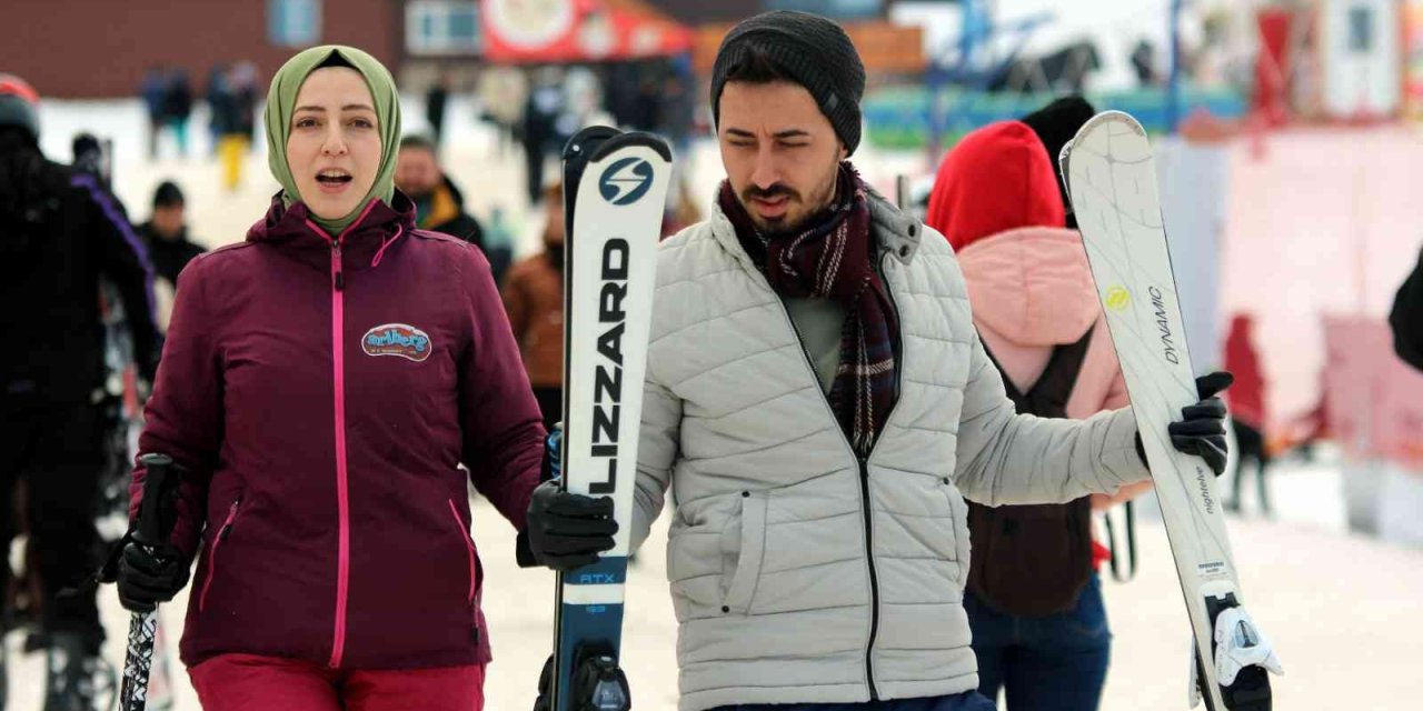 Erciyes’e Turist Akını