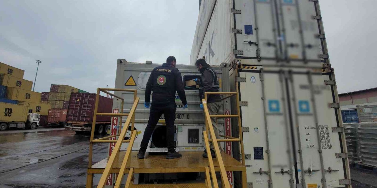 Mersin Limanı’nda 56 Kilo Kokain Ele Geçirildi