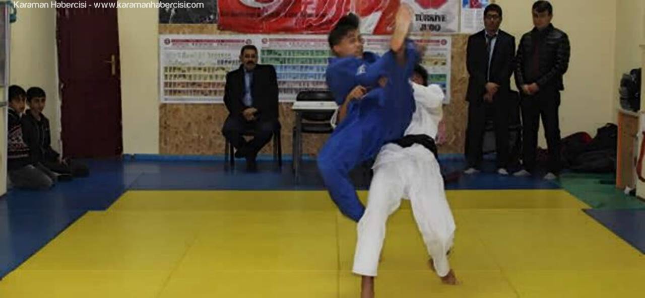 Karaman Okullararası Gençler Judo Müsabakaları Tamamlandı