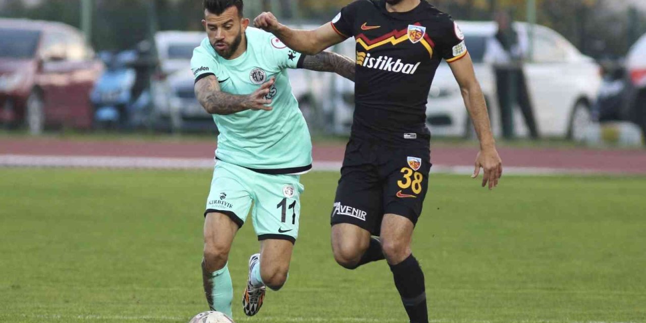 Ziraat Türkiye Kupası: Fta Antalyaspor: 0 - Kayserispor: 0 (ilk Yarı)