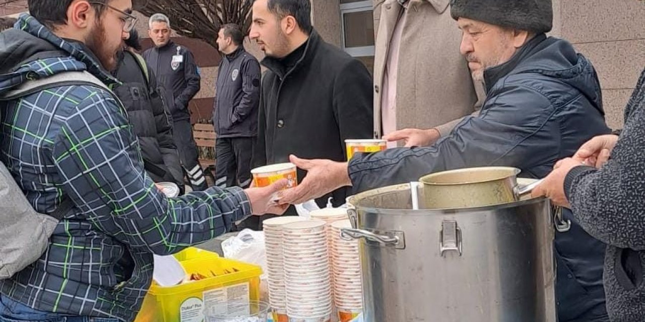 Tügva’dan Final Haftasında Öğrencilere Çorba İkramı