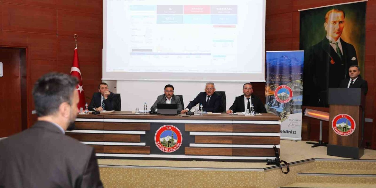 2023 Yılı İlk İl Koordinasyon Kurulu Toplantısı Vali Çiçek Başkanlığında Gerçekleştirildi