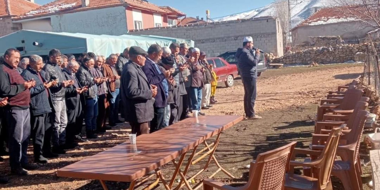 Tomarza’da Yağmur Duası Yapıldı