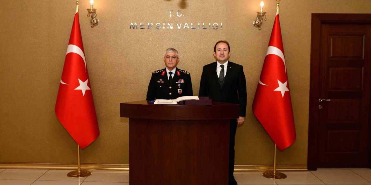Jandarma Genel Komutanı Orgeneral Arif Çetin Mersin’de