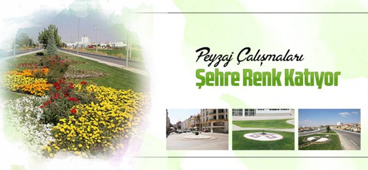 Karaman Belediyesi Peyzaj Çalışmaları