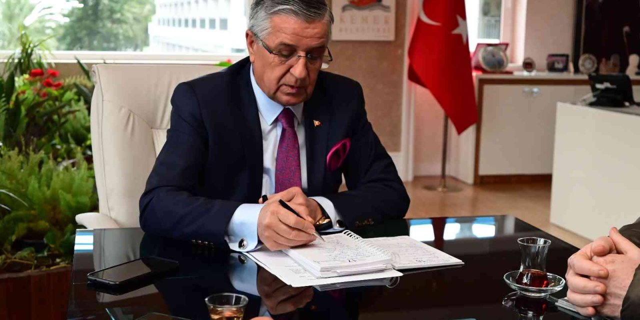 Başkan Topaloğlu: "kemer’de Çok Sayıda Projeye İmza Attık "