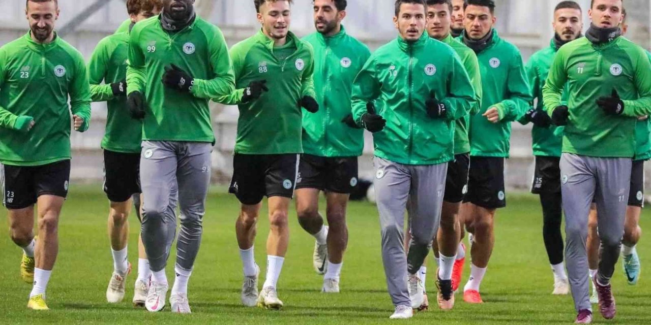 Konyaspor, Ankaragücü Maçı Hazırlıklarını Tamamladı