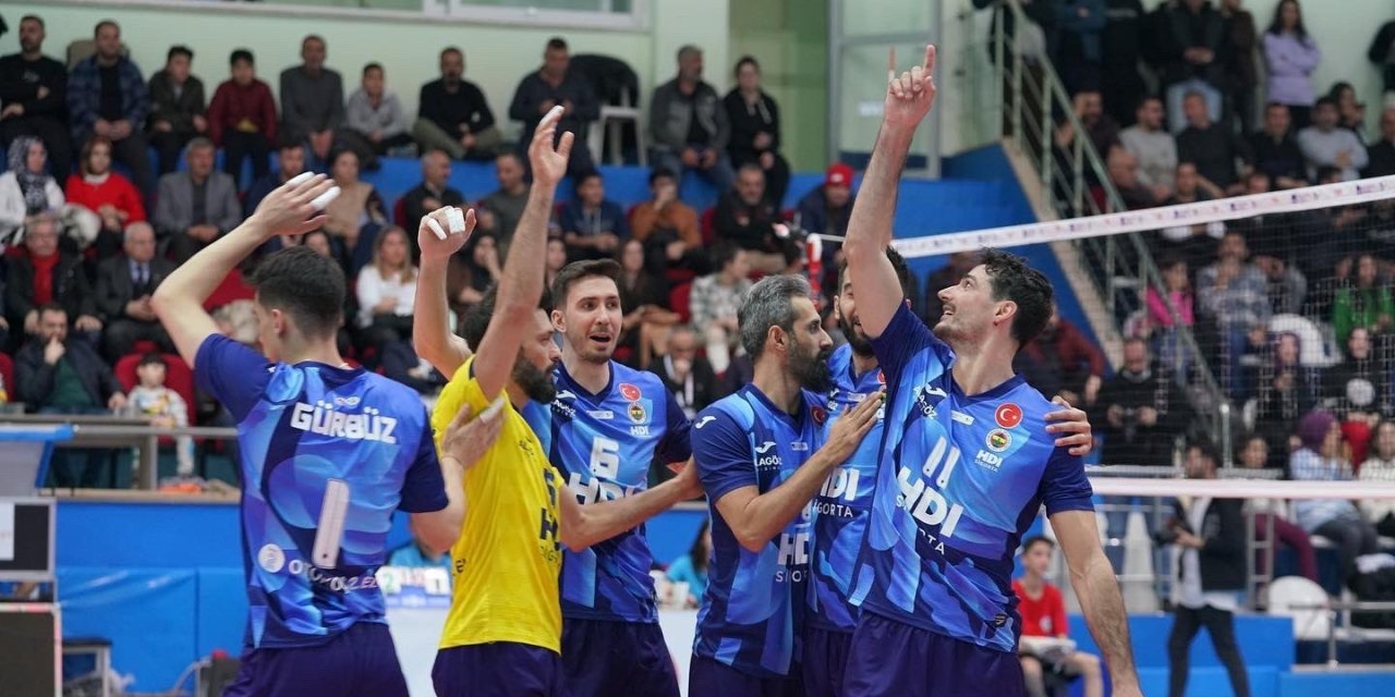 Efeler Ligi: Develi Belediyespor: 0-fenerbahçe: 3