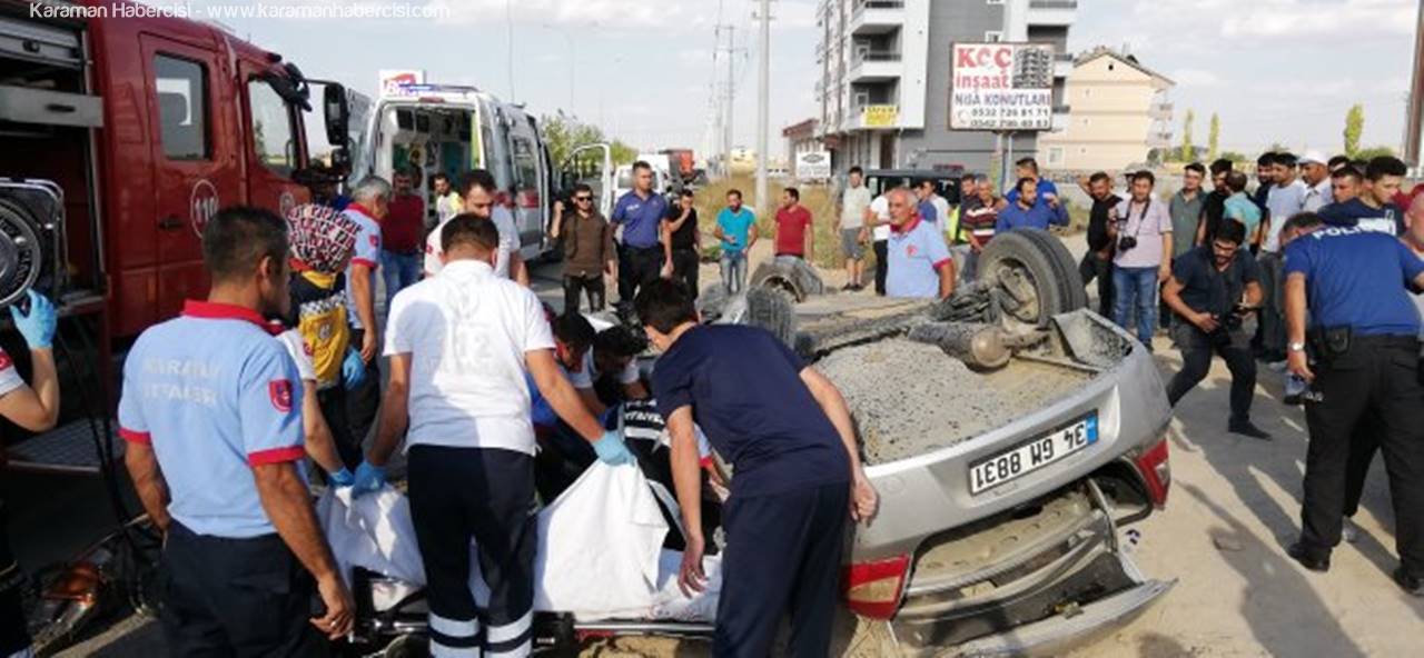 Karaman'da Feci Kaza