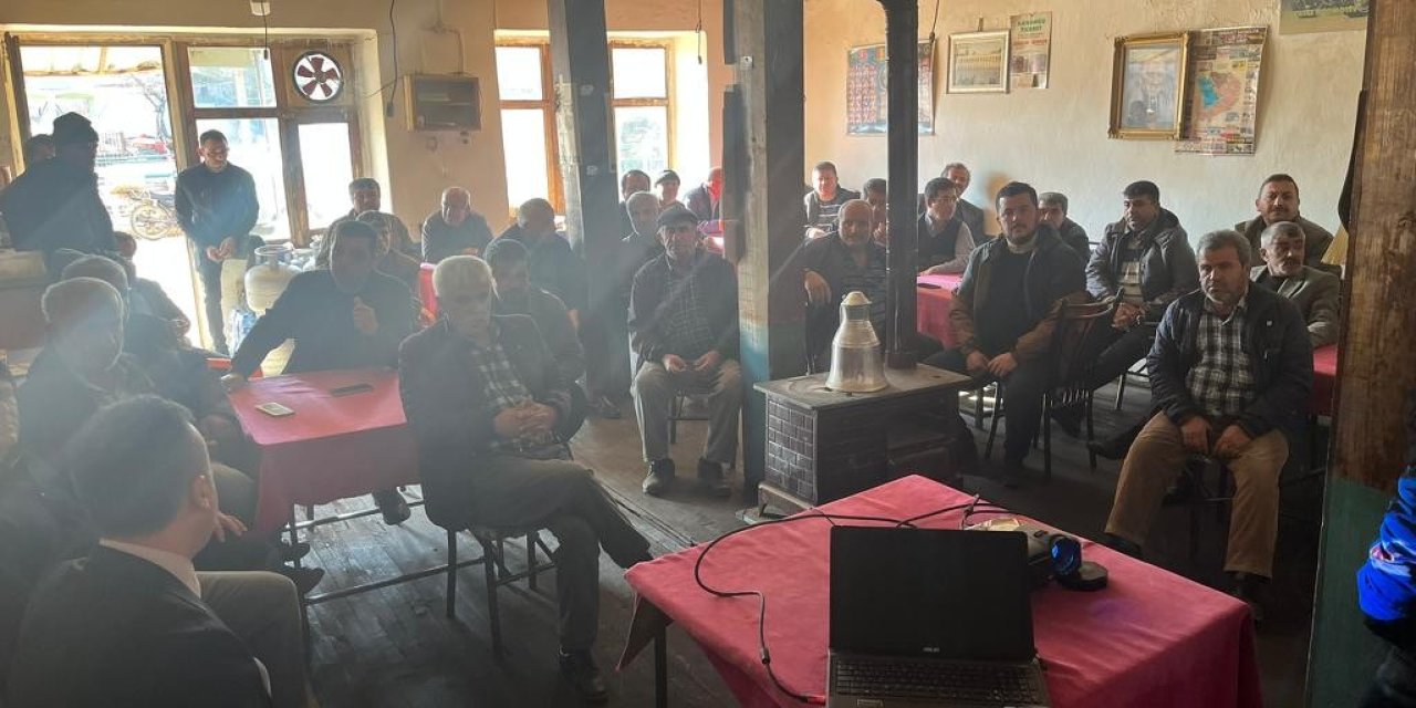 Beyşehir’de Çiftçi Eğitim Toplantıları Sürüyor