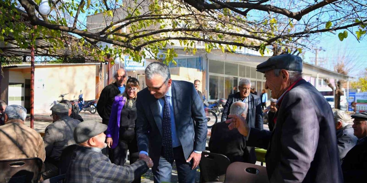 Esen Kahvehanede Vatandaşları Ziyaret Etti