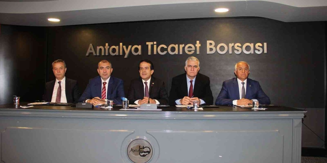 Atb Başkanı Çandır: "antalya İhracatı İlk Kez 2 Milyar Doları Aştı"