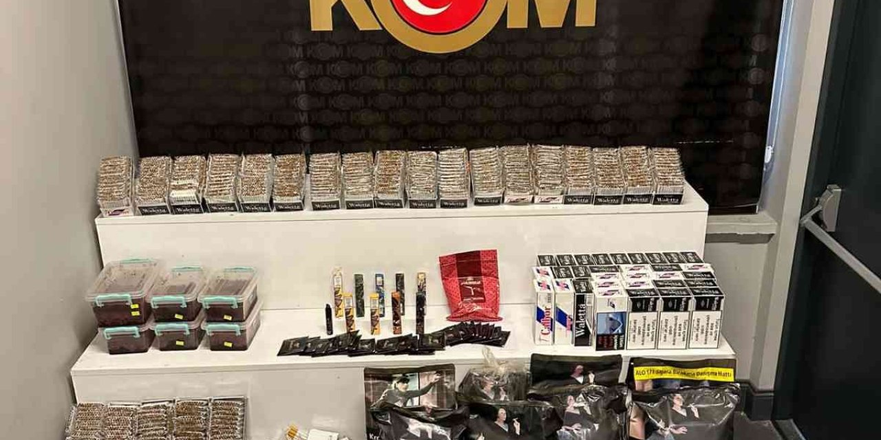 Sigara Kaçakçıları Polisten Kaçamadı