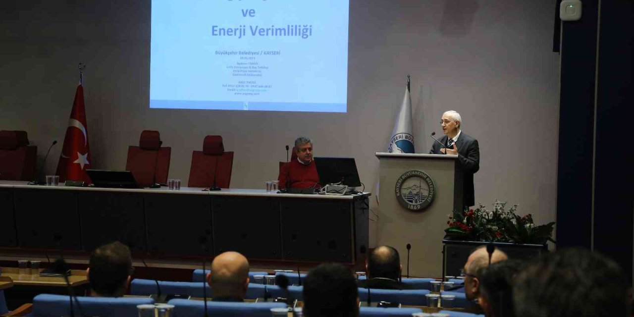 Büyükşehirden Personele Enerji Verimliliği Eğitim Semineri