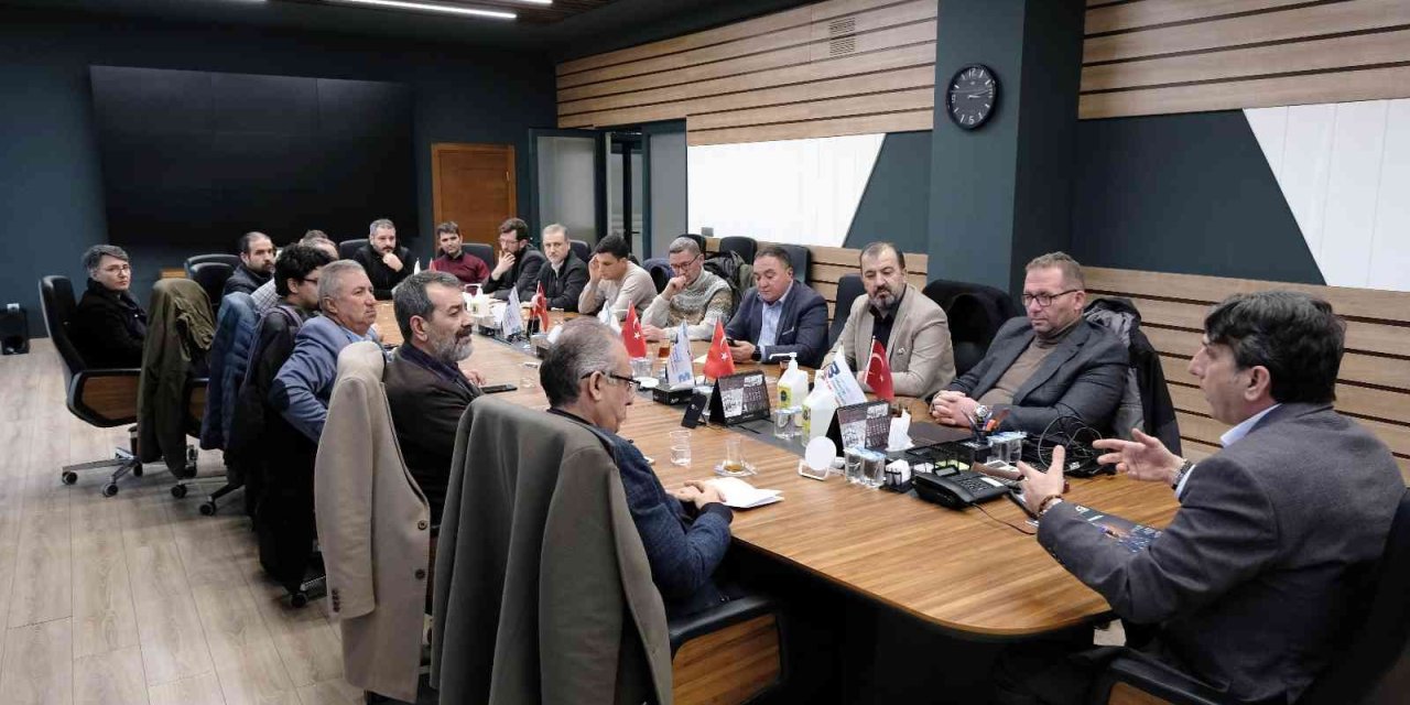 Başkan Saraç, Etgb’de Yer Alan Firmalarla Görüştü