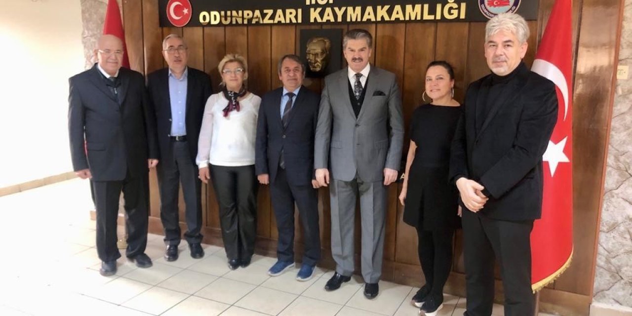 Hemşehrileri Olan Kaymakam Ulu’yu Ziyaret Ettiler