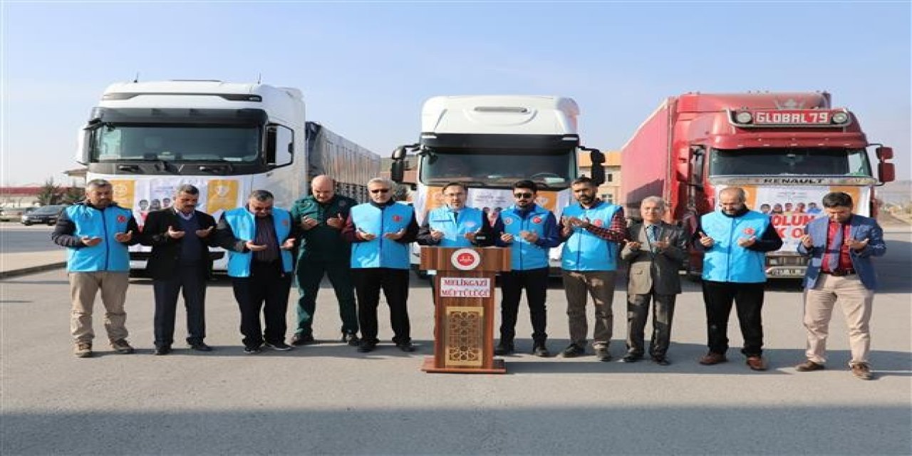 Kayseri’den Suriye’ye Yardımlar Sürüyor: 7 Yılda 737 Tır Yardım Malzemesi Gönderildi