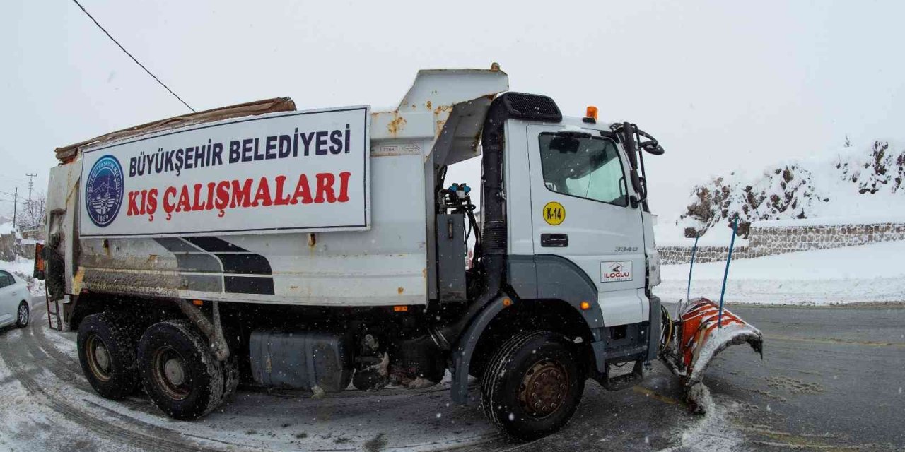 Büyükşehir, Karla Mücadele İçin Teyakkuzda