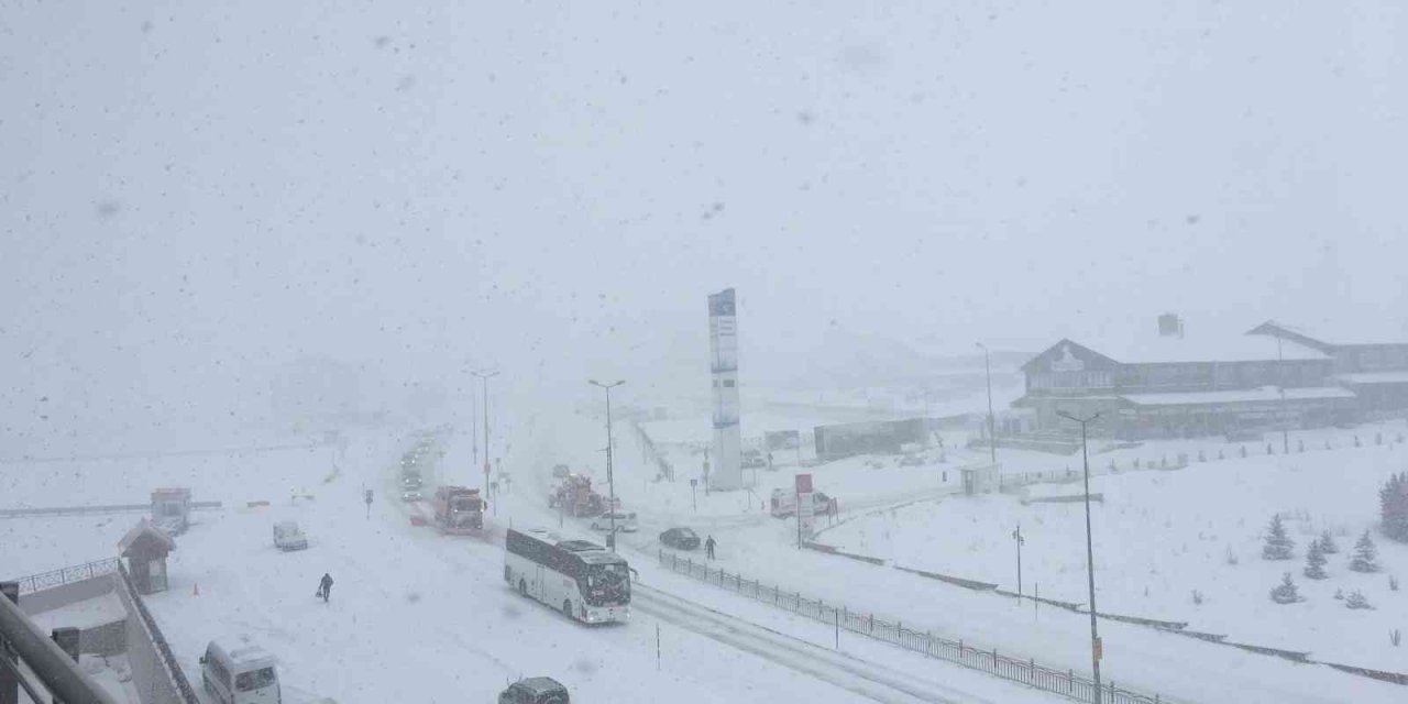 Erciyes’te Kar Sevinci