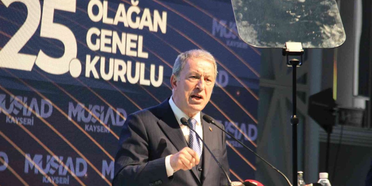 Bakan Akar: "haince Yapılan Eylemlere Karşı, Ahlaksızlara Karşı, Kur’an Yakan Şerefsizlere Karşı Türkiye Var"