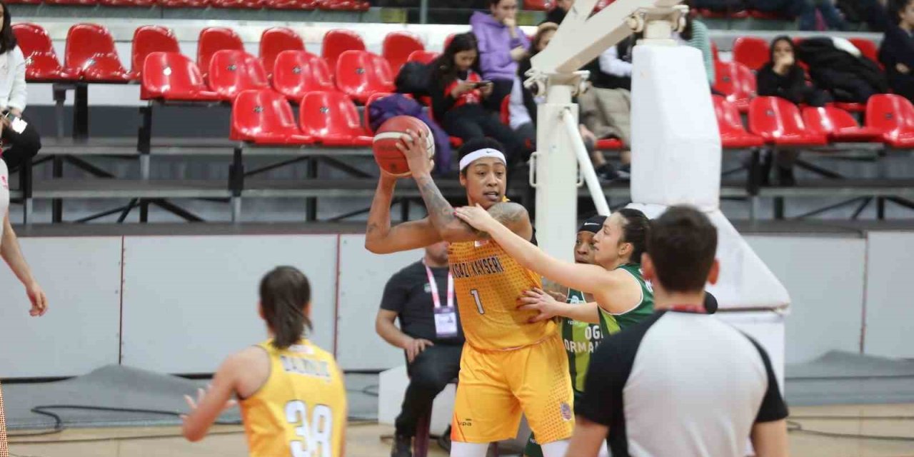 Tkbl: Melikgazi Kayseri Basketbol: 85 - Ogm Ormanspor: 79