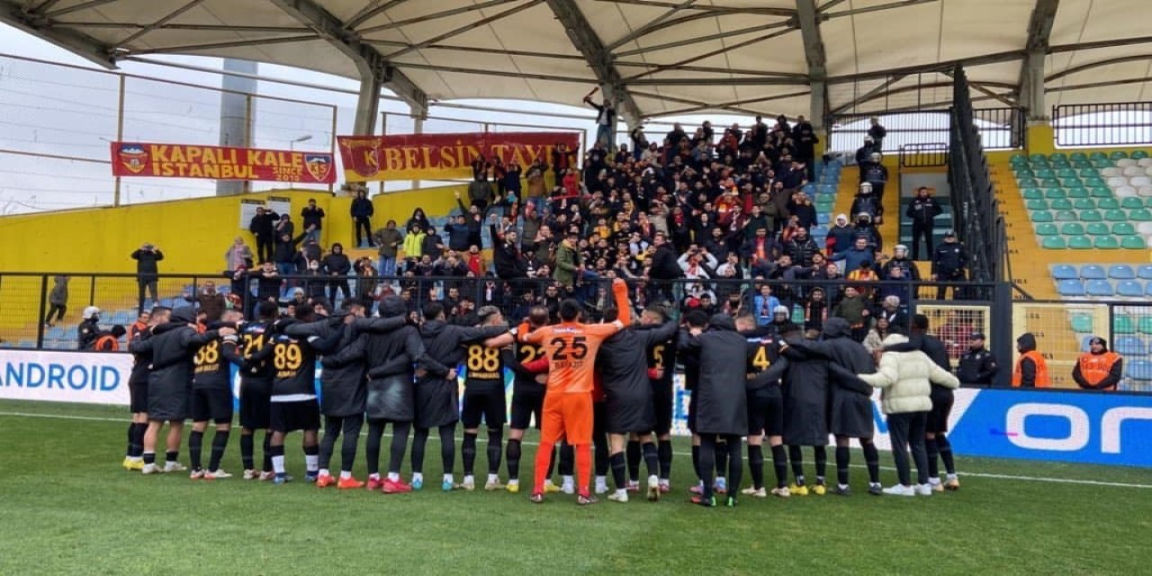 Kayserispor Deplasmanda 4. Galibiyetini Aldı