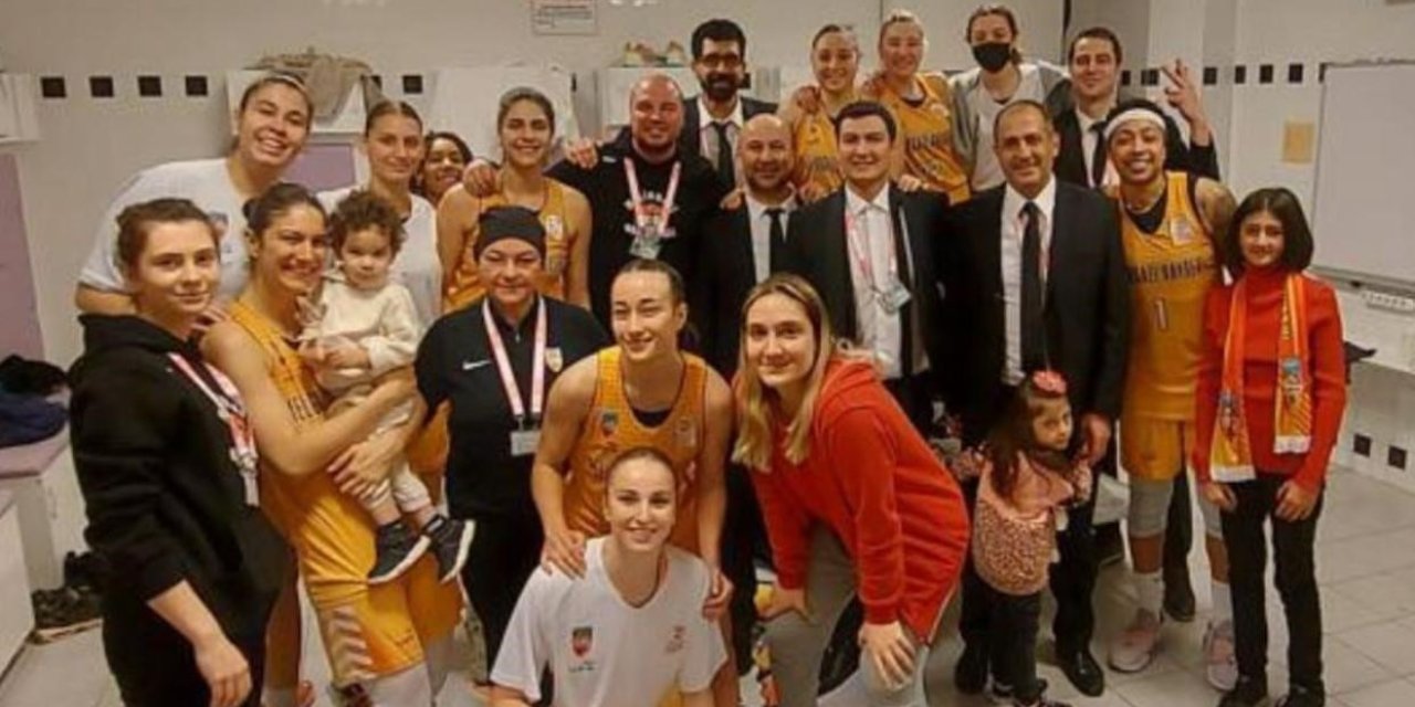 Melikgazi Kayseri Basketbol 5. Galibiyetini Aldı