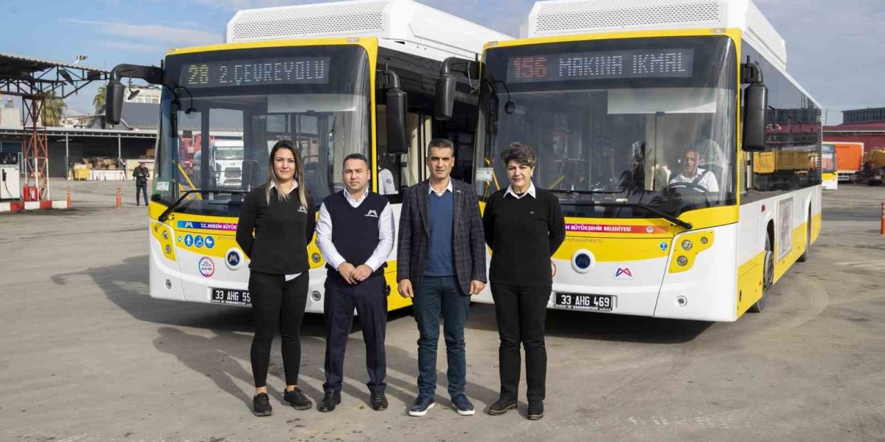 Mersin’de Toplu Taşıma Filosu Bir Yılda 41 Milyon Yolcu Taşıdı