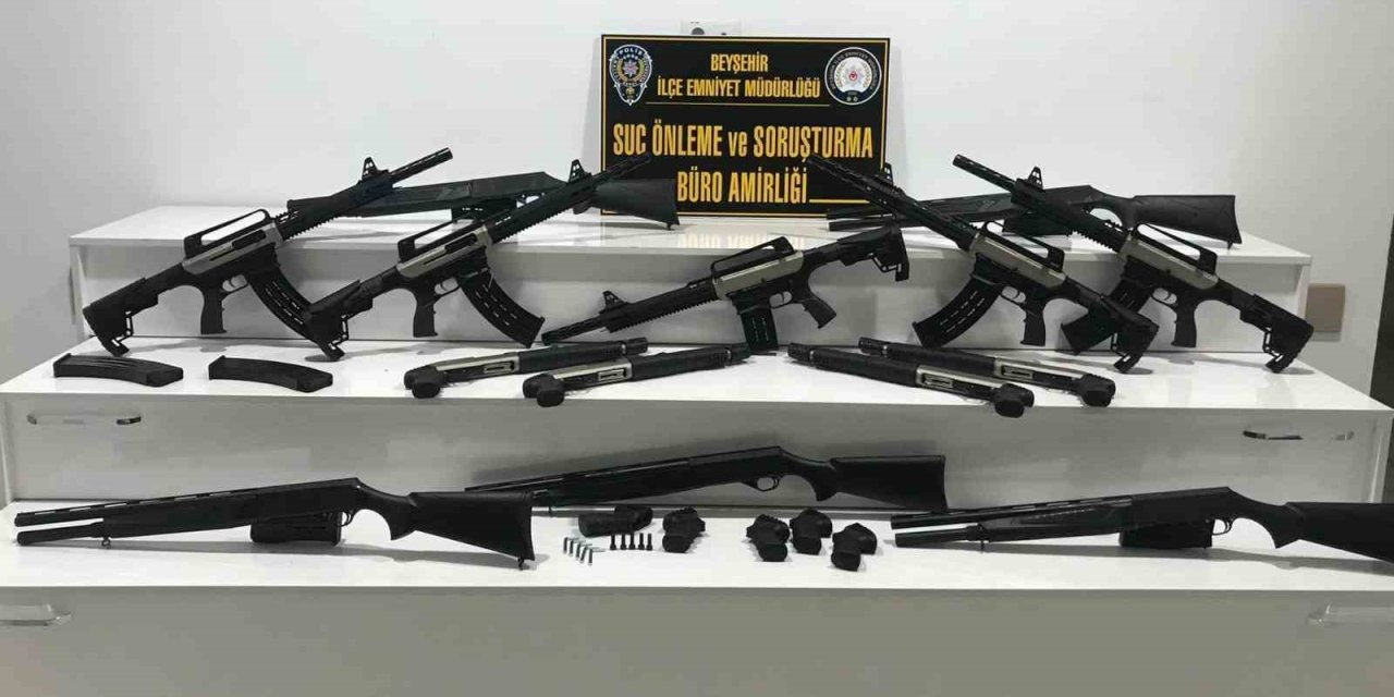 Konya’da Kaçak Silah Operasyonu