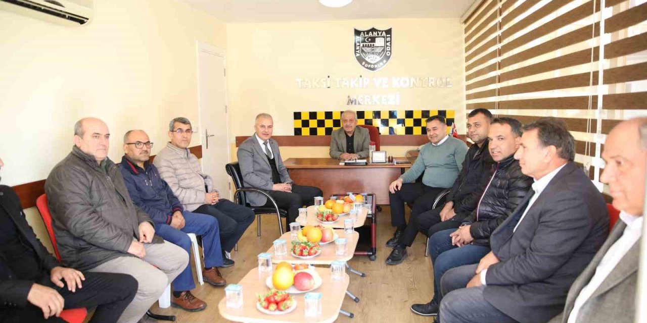 Başkan Yücel’den Ulaşım Sektörünün Temsilcilerine Ziyaret