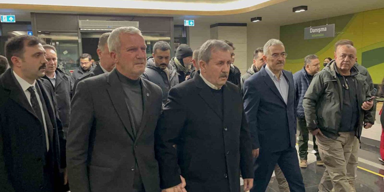 Bbp Genel Başkanı Mustafa Destici Taziyeleri Kabul Etti