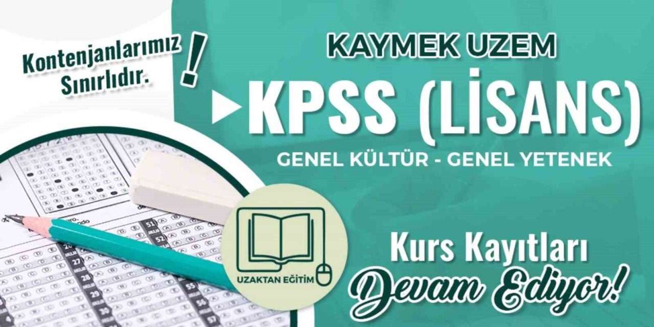 Kaymek Uzem’im Kurs Kayıtları Devam Ediyor