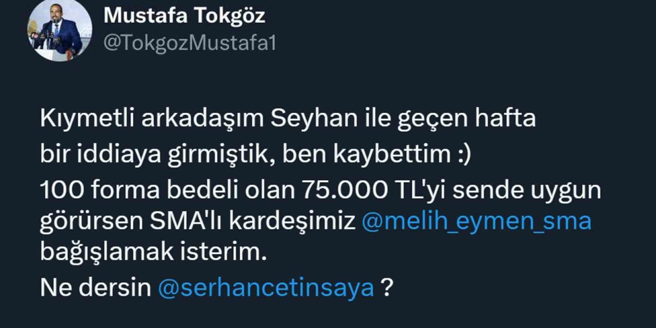 Forma Paraları Melih Eymen’e