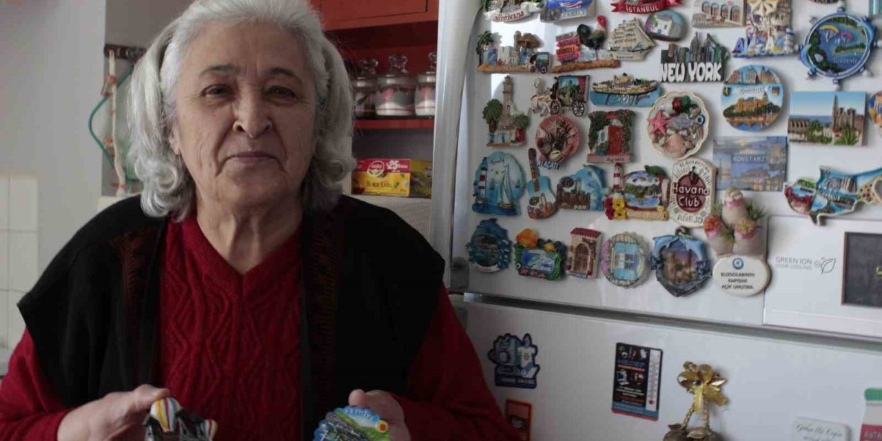 Magnet Koleksiyonuyla Görenleri Şaşırtıyor