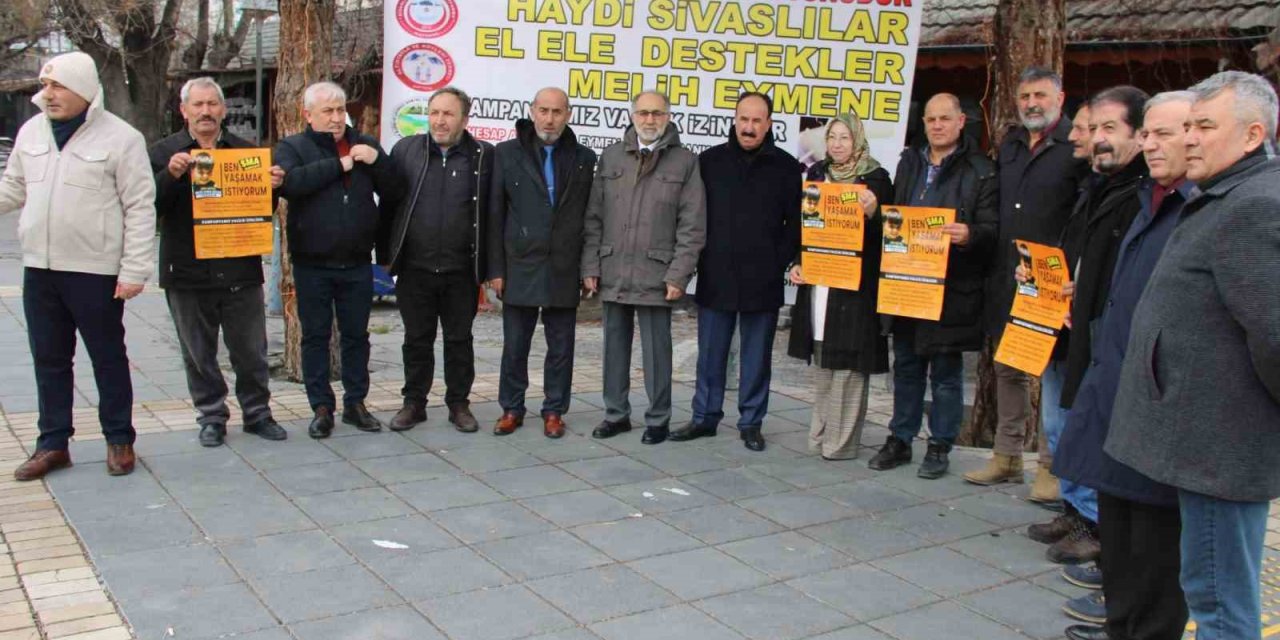 Sivaslılar Melih Eymen İçin Gece Düzenleyecek