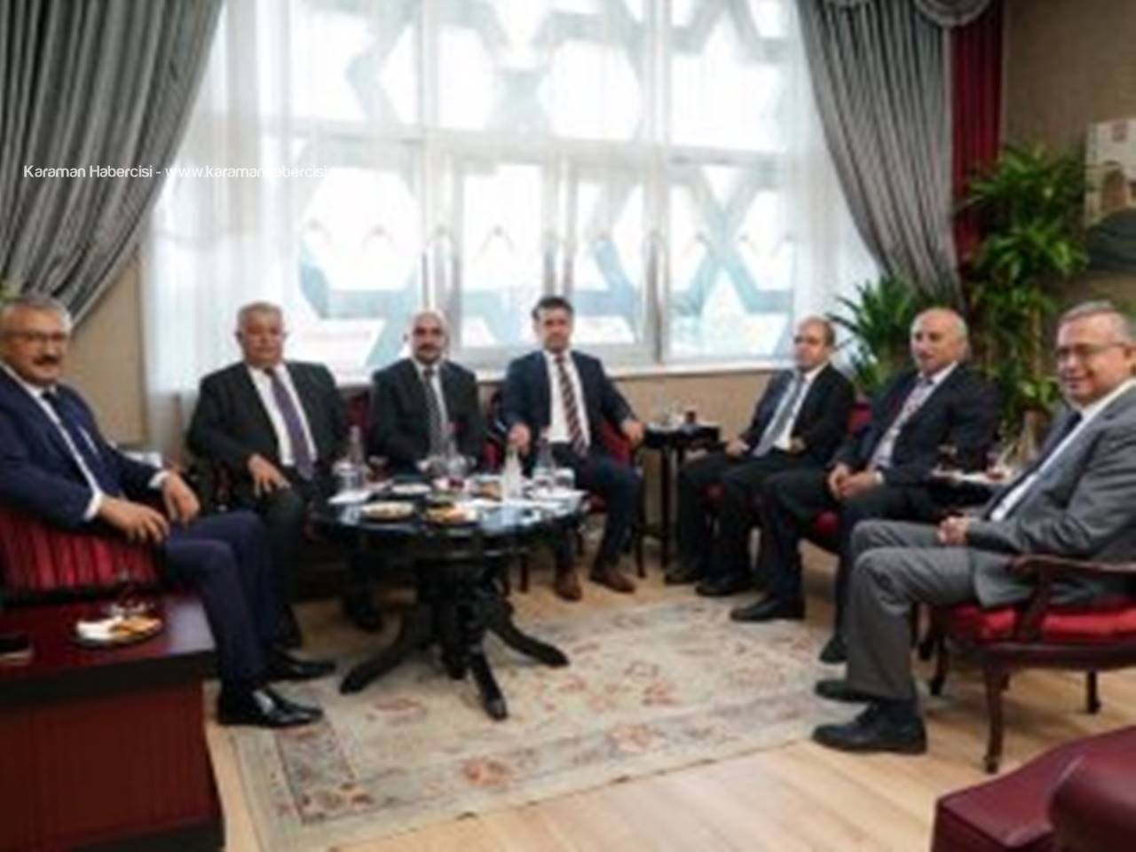 Rektör Şeker Ziyaret Ve Kabullerde Bulundu