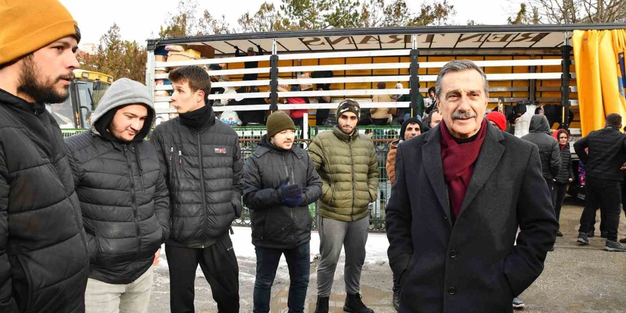 Başkan Ataç Eskişehir Halkına Yardımlarından Dolayı Teşekkür Etti