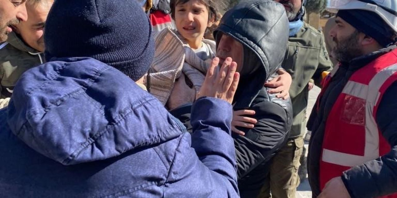Msb: “disak Timimiz Kahramanmaraş’ta Bir Çocuğu Sağ Olarak Kurtardı”