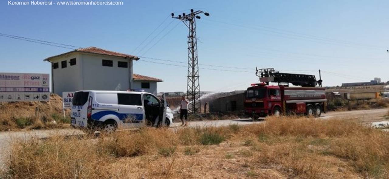 Ot Yangını Az Daha Trafoya Sıçrayacaktı