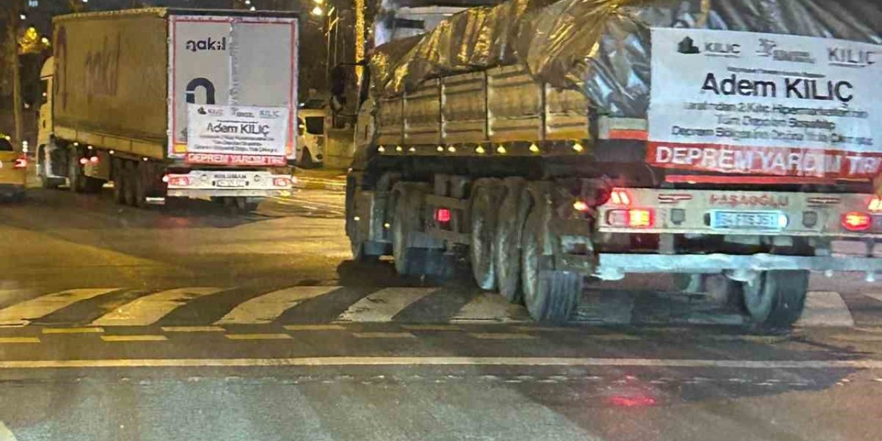 Sahibi Olduğu 2 Marketin Ürünlerini Deprem Bölgesine Gönderdi