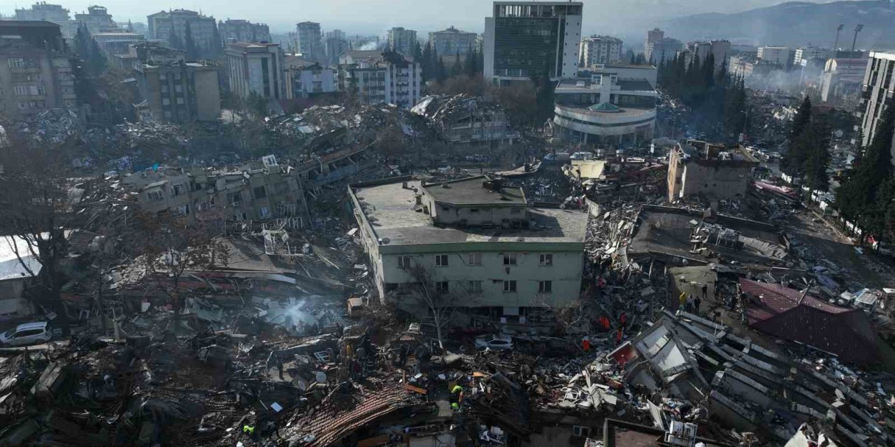 Kahramanmaraş’taki Yıkım Havadan Görüntülendi
